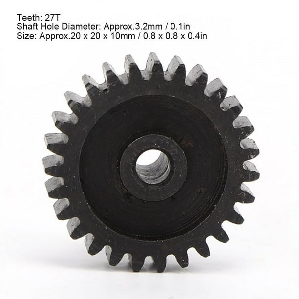 ZGQA-GQA Set of 2 Metal Motor Gear 27T Pinion for RC Cars WLtoys Replacement Parts ZGQA-GQA Set of 2 Metal Motor Gear 27T Pinion for RC Cars WLtoys Replacement Parts